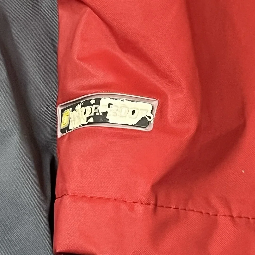 Stearns Waterproof Dry Wear Hooded Fleece Lined‎ Jacket Coat Red XL-XX-Large